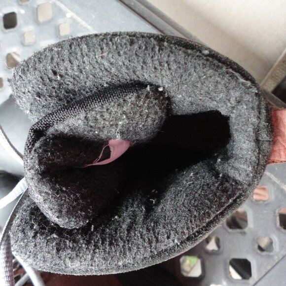 DONNER MOUNTAIN Men's Brown & Black Leather Waterproof Duck Boots Size 10M - Picture 8 of 10